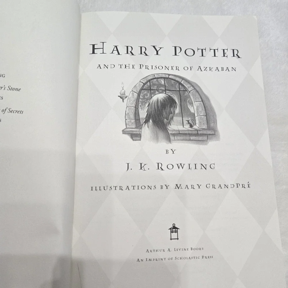 Harry Potter and the Prisoner of Azkaban by J.K. Rowling 1999 HC 1ST/1ST - Picture 3 of 10